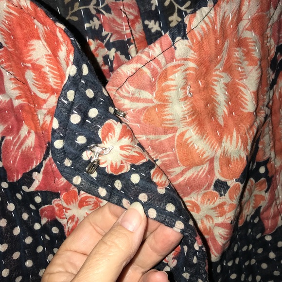 100% Cotton Boho Crop Jacket - Picture 5 of 7